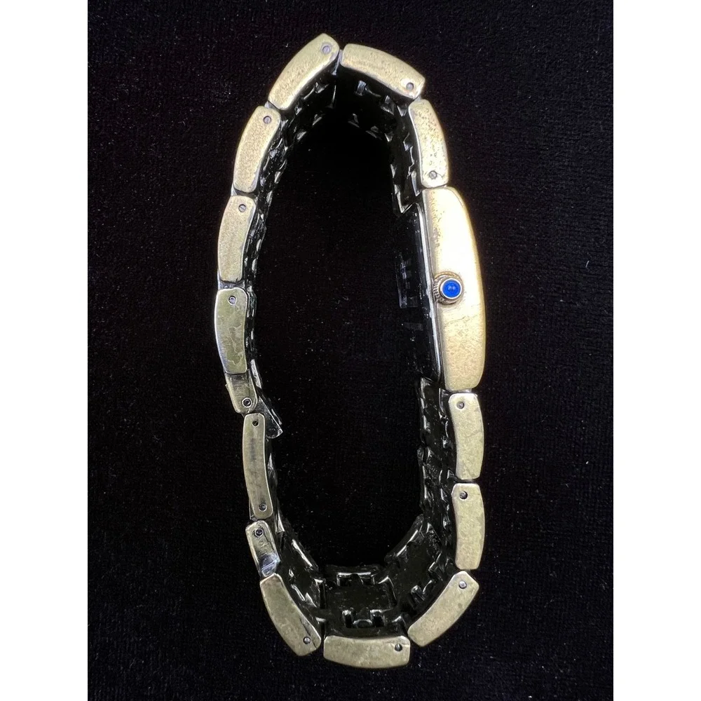 Heidi Daus B5300 Art Deco Multicolor Swarovski Crystal Link Bracelet Watch